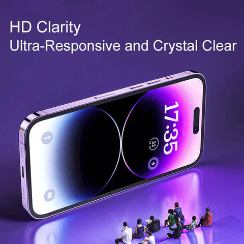 📱 Ultra-Clear Invisible Screen Protector for iPhone – No Dust, No Bubbles, Just Flawless HD Protection! ✨🔒🚀