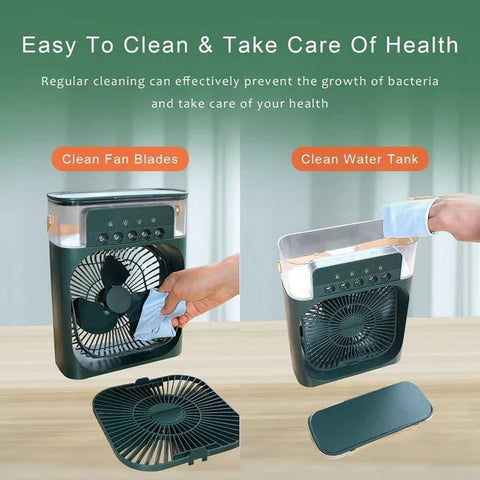 Portable Mini Air Cooler Fan - Portable Mini AC
