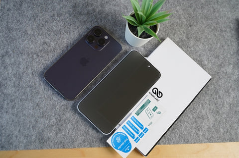 Matte Privacy Tempered Glass Screen Protector – Anti-Scratch & Anti-Spy | 9H Protection, Edge-to-Edge Full Coverage