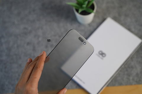 Matte Privacy Tempered Glass Screen Protector – Anti-Scratch & Anti-Spy | 9H Protection, Edge-to-Edge Full Coverage